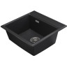Кухонная мойка GRANULA 5202 шварц (черный металлик) 5202 SHBAPC