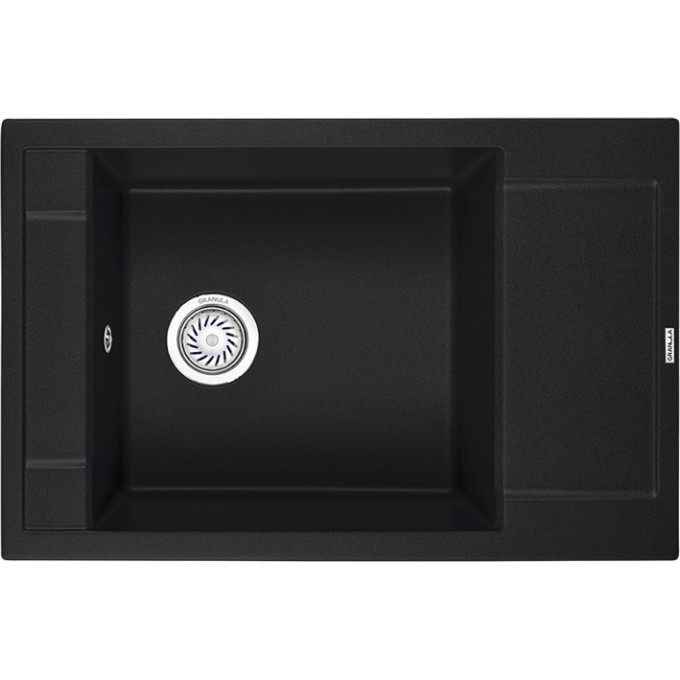 Кухонная мойка GRANULA GR-7806 черный 7806 CHEPHYII