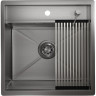 Кухонная мойка GRANULA KITCHEN SPACE KS-5051 сталь сатин 5051 CTAL CATIH