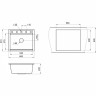 Кухонная мойка GRANULA KITCHEN SPACE KS-6003 черный 6003 CHEPHYII
