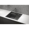 Кухонная мойка GRANULA KITCHEN SPACE KS-6051 графит матовый 6051 GPAFIT MATOBYII