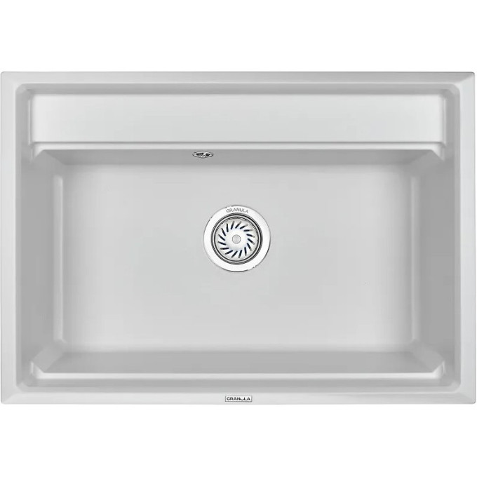 Кухонная мойка GRANULA KITCHEN SPACE KS-7301 арктик (белый) 7301 APKTIK