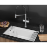 Кухонная мойка GRANULA KS-7309RU АРКТИК (БЕЛЫЙ) кварц 7309RU APKTIK