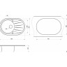 Кухонная мойка GRANULA СТАНДАРТ ST-7601 классик 7601 KLACCIK