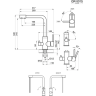 Кухонный смеситель GRANULA 5015 НЕРЖ 5015 HEPJ