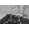 Кухонный смеситель GRANULA KITCHEN SPACE KS-8276 Нерж 8276 HEPJ