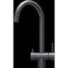 Смеситель для кухни GRANULA 7104 графит матовый 7104 GPAFIT MATOBYII